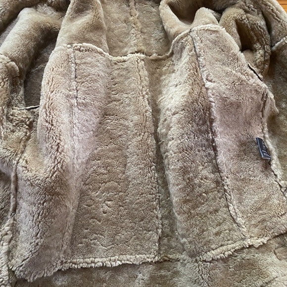 Men Bomber Leather Jacket - Picture 4 of 8